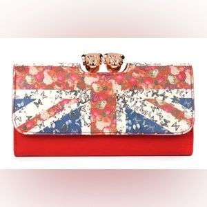 Ted Baker London Union Jack Bulldog Wallet